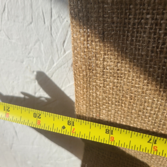 Agri-Empire Red Rose Brand Vintage Jute Advertising Feed Sack Potatoes - Picture 7 of 7